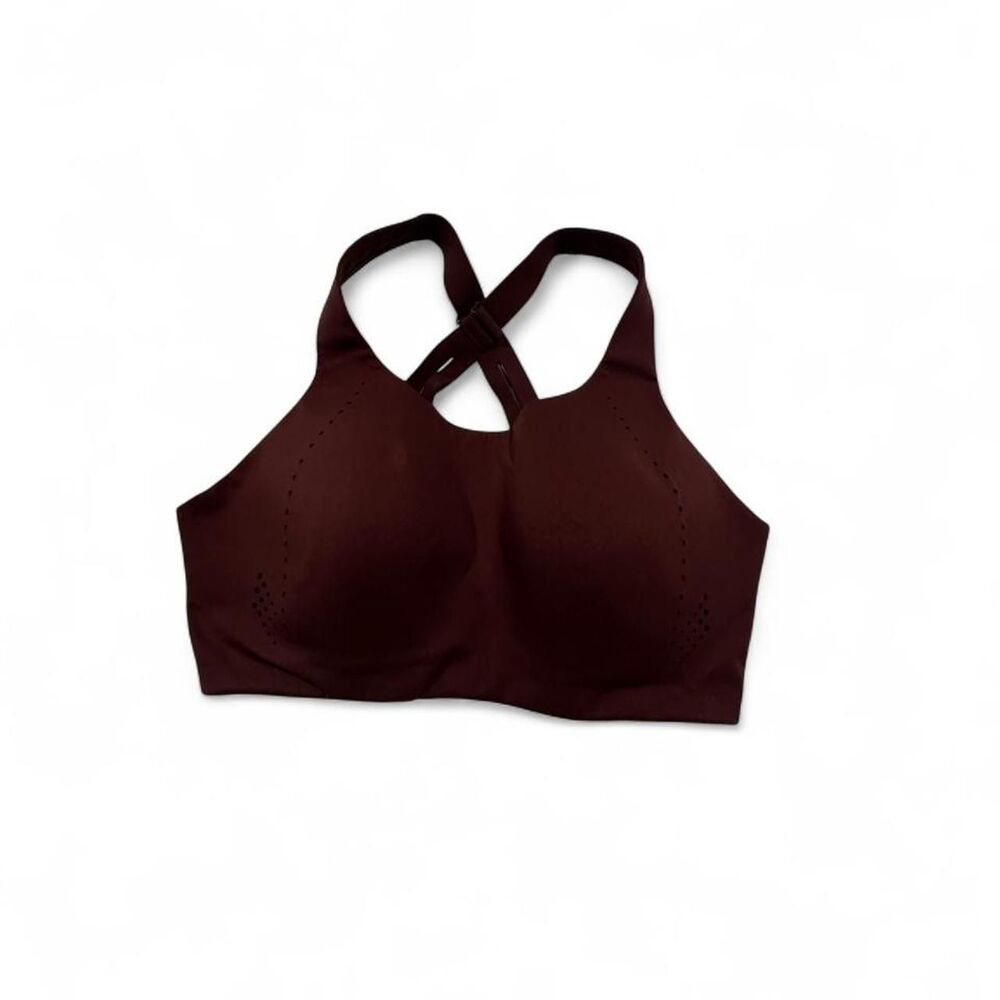 Lululemon Women's Burgundy and Brown Bra